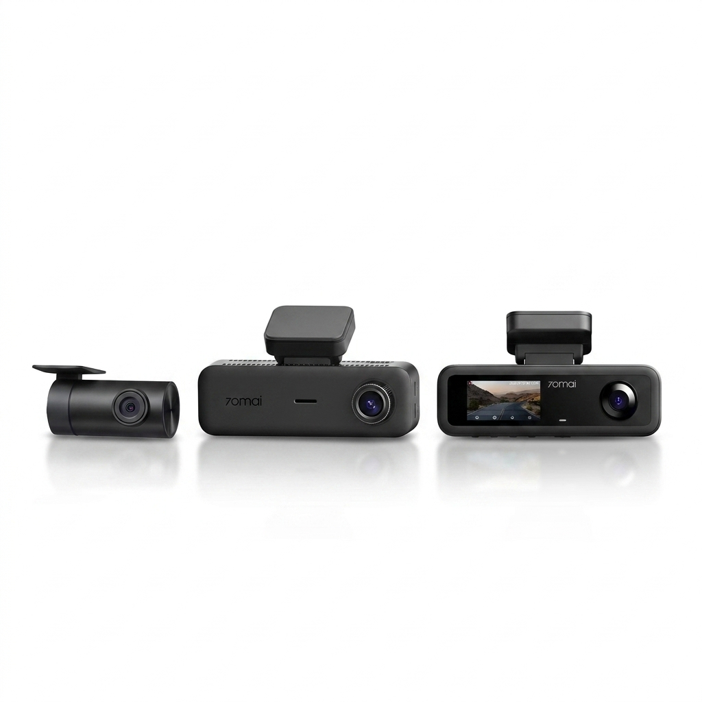 Dashcam Wifi 4K Avant, Arrière et Intérieur