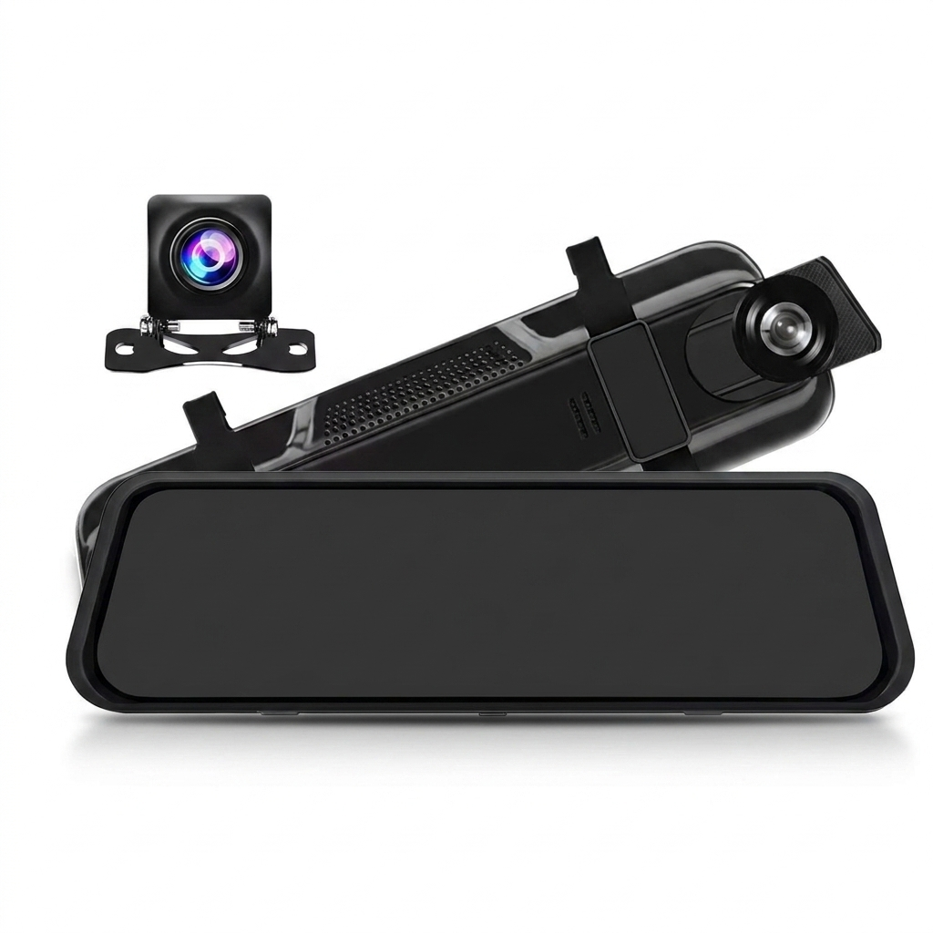 Dashcam Rétroviseur Wifi Avant et Arrière